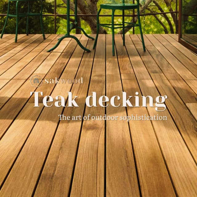 Teak Outdoor Decking