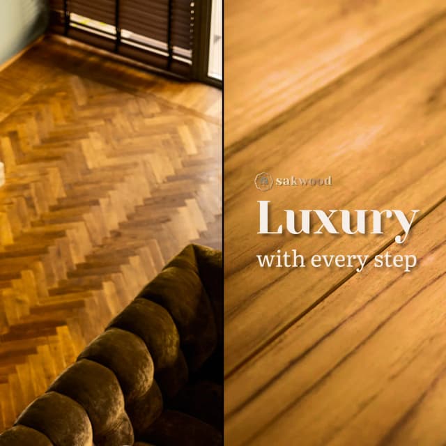 <p>Beyond aesthetics, teak parquet offers the strength and resilience that have made this wood legendary</p>
