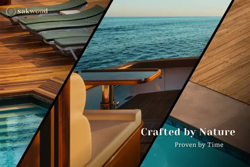 Teak's ability to keep its shape and resist water is partly due to a fascinating hydrocarbon called caoutchouc